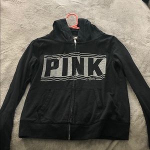 pink sweatshirt
